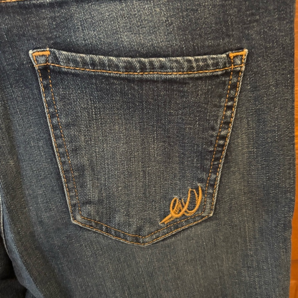 EXPRESS Girlfriend dark blue jeans - Picture 5 of 5